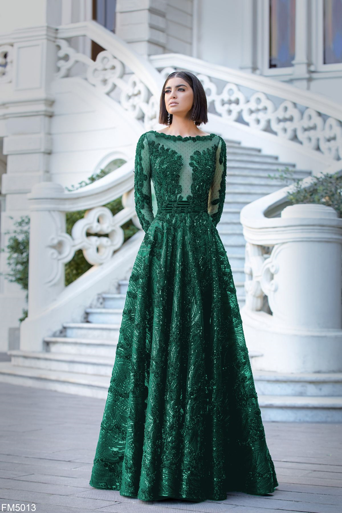 Azzure Couture FM5013 Evening Dress ~LOWEST PRICE GUARANTEE~ NEW
