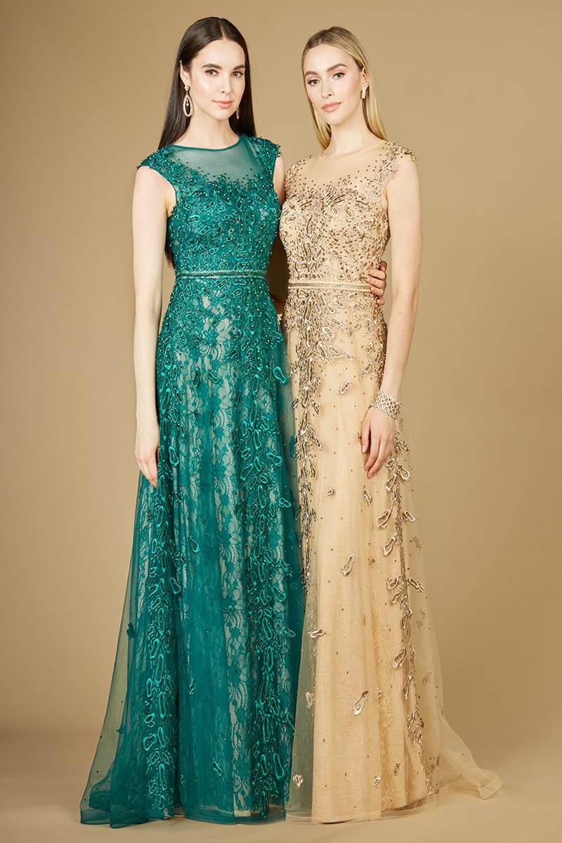 lara gowns & formal dresses on sale Lara 28967 Prom Dress - Grey