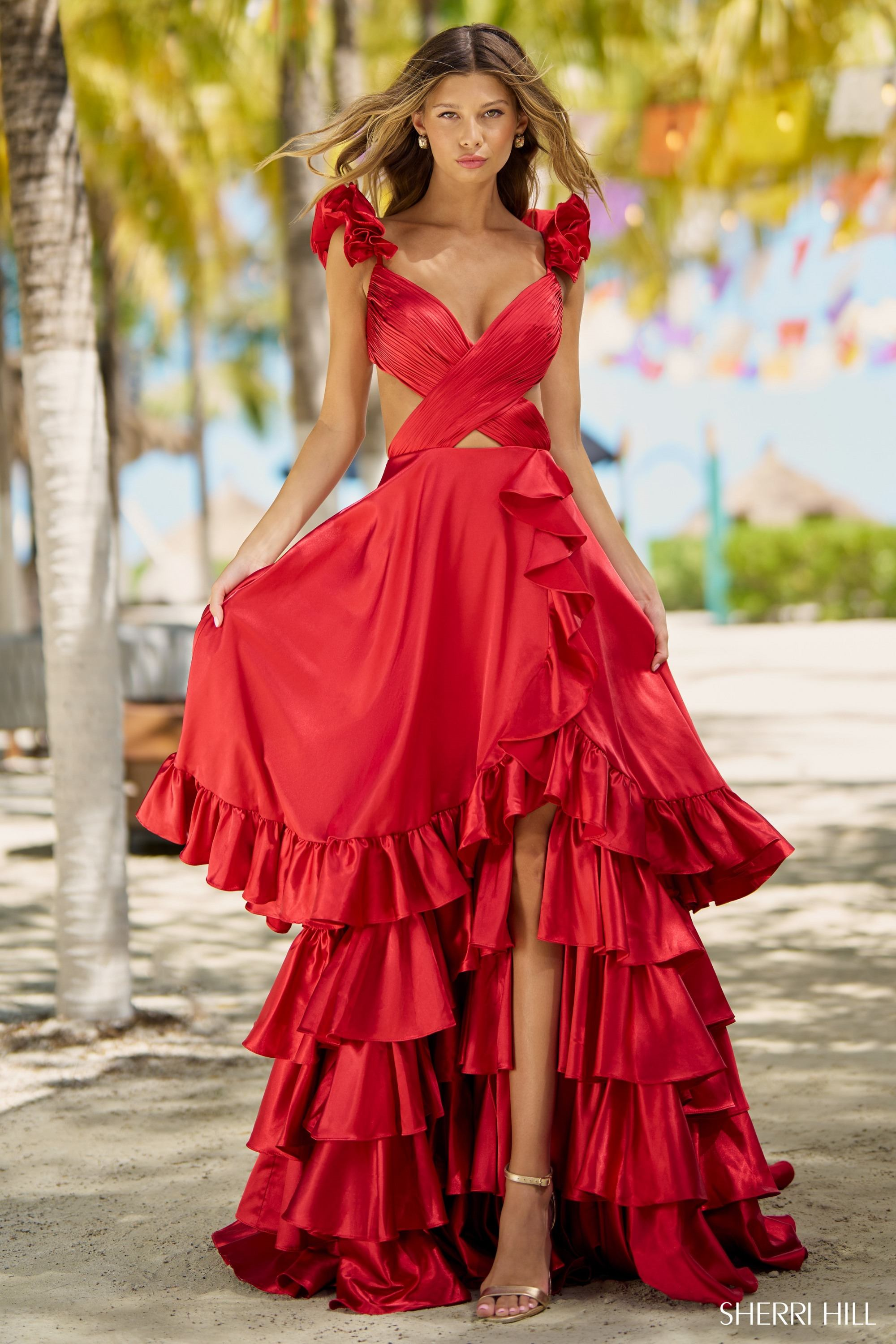 Sherri Hill 56057 Prom Dress - Emerald | NewYorkDress Sherri Hill 56057 Prom Dress - Emerald | NewYorkDress