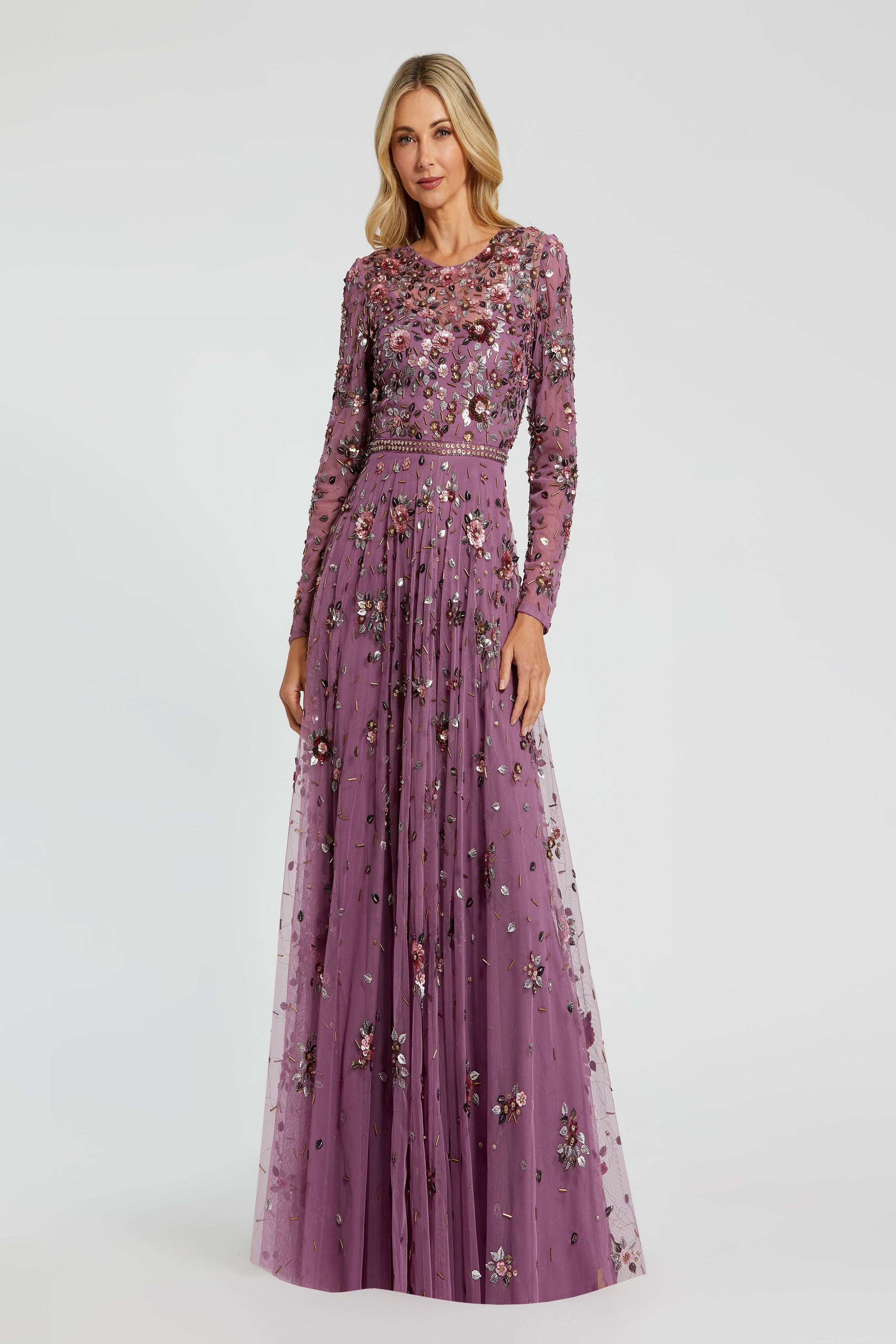 関税送料込【MAC DUGGAL】ロング ドレス 装飾 タイト ピンク Mac Duggal 10063 Evening Dress ~LOWEST PRICE GUARANTEE~ NEW