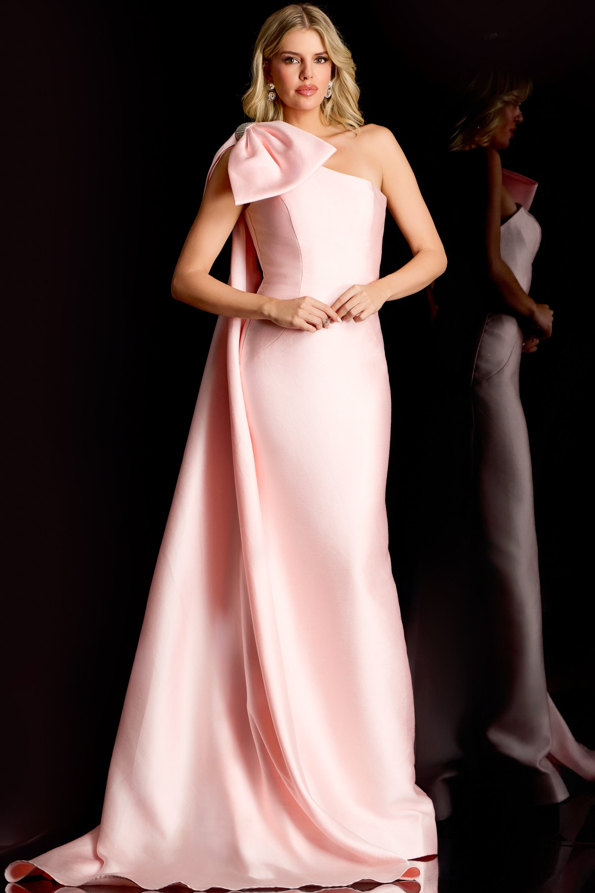 green emerald velvet dress Jovani 49224 Long Prom Dress Lilac / 00