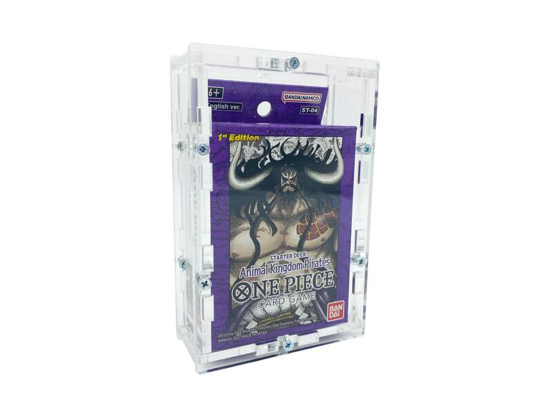 Acrylic Case fits One Piece 1st Edition Super Pre Release Starter