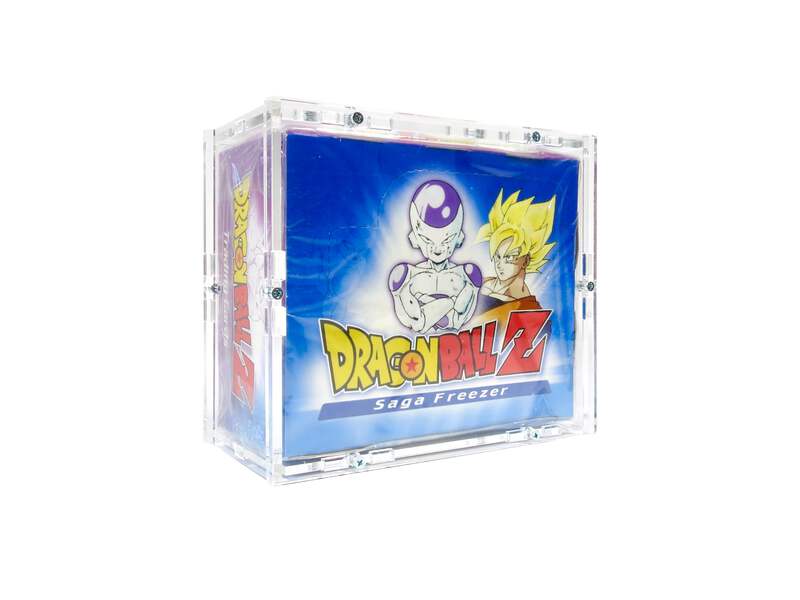 dragon ball super booster box acrylic case suitable for Display TCG-Cases .de The box is ideal for collectors who want to securely store their valuable cards without sacrificing presentation Dragon Ball Fusion World Booster