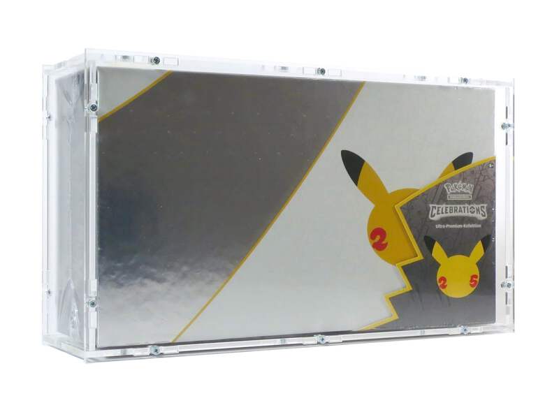 Acrylic Case fits Pokemon 25th Celebrations Ultra Premium