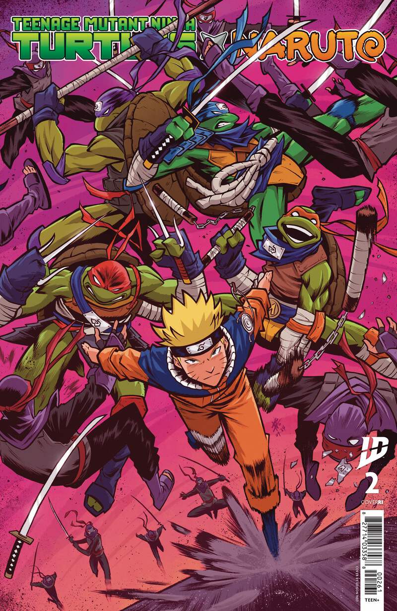 Teenage Mutant Ninja Turtles X Naruto #2 1:50 | eBay
