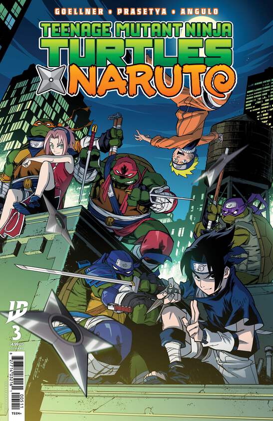 Teenage Mutant Ninja Turtles X Naruto #3 1:50 | eBay
