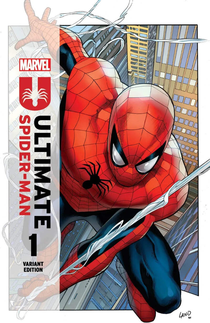 ULTIMATE SPIDER-MAN 1 NM 3RD PRINT LAND EXCLUSIVE VARIANT | eBay