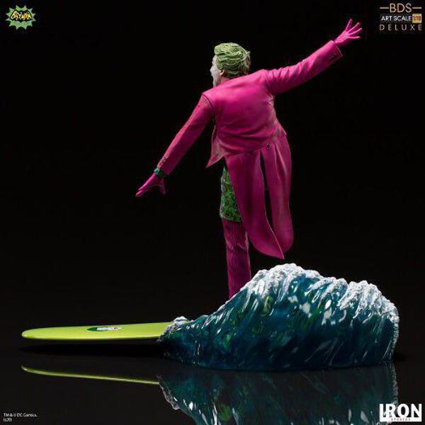 Iron Studios DC Batman 66 The Joker Deluxe BDS Art Scale 1/10