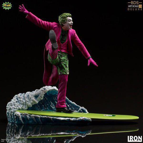 Iron Studios DC Batman 66 The Joker Deluxe BDS Art Scale 1/10