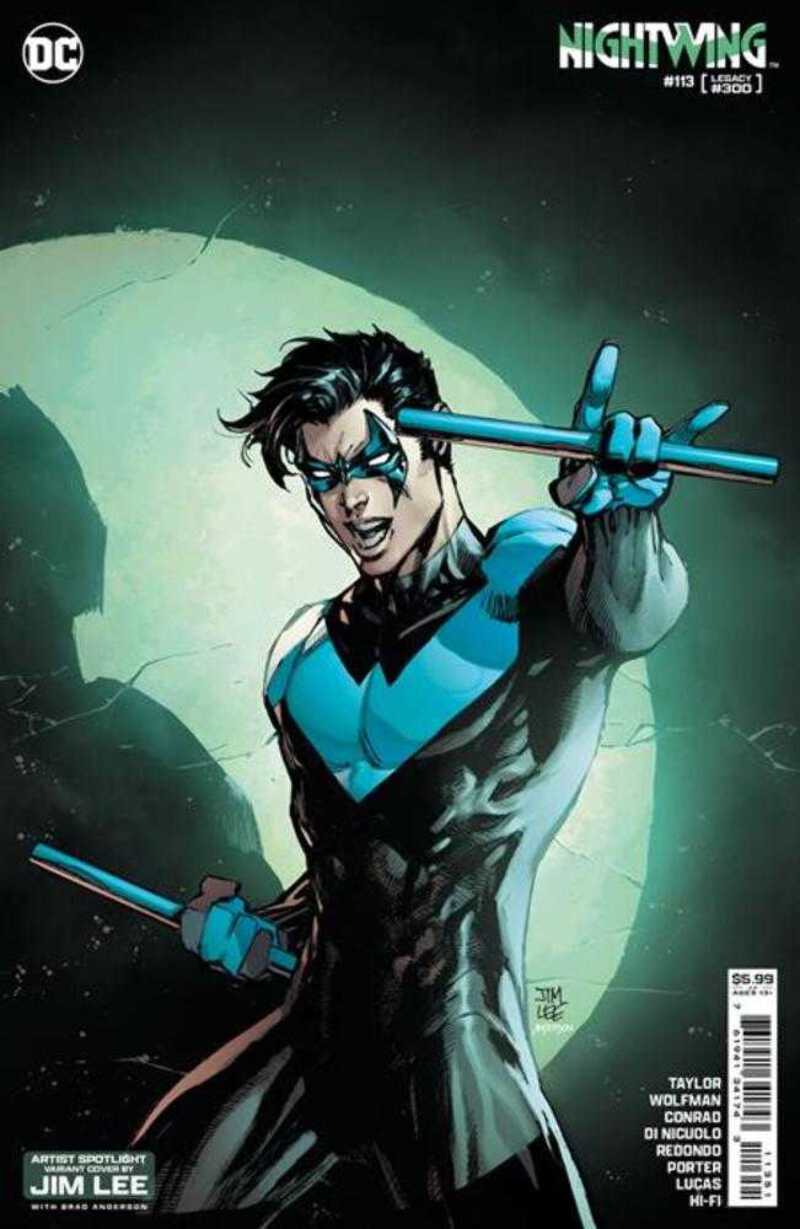 Nightwing #113 Cover E Jim Lee Artist Spotlight | eBay