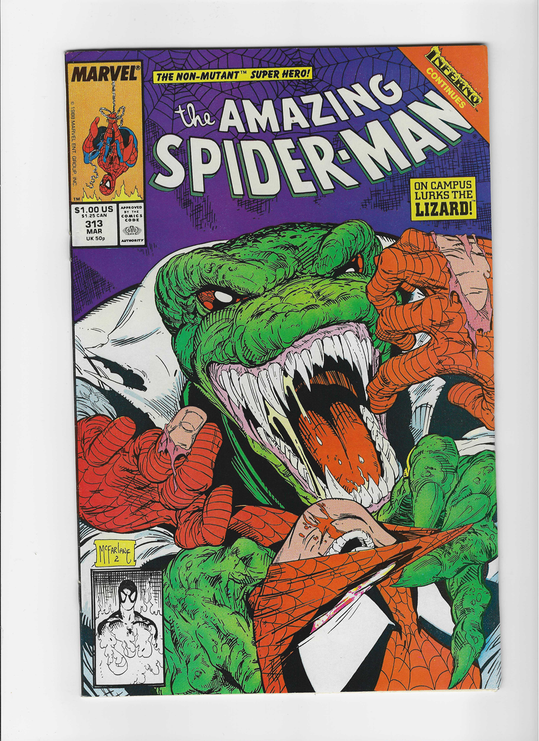 ※ぴーまん The Amazing Spider-Man, Vol. 1 #313 | eBay