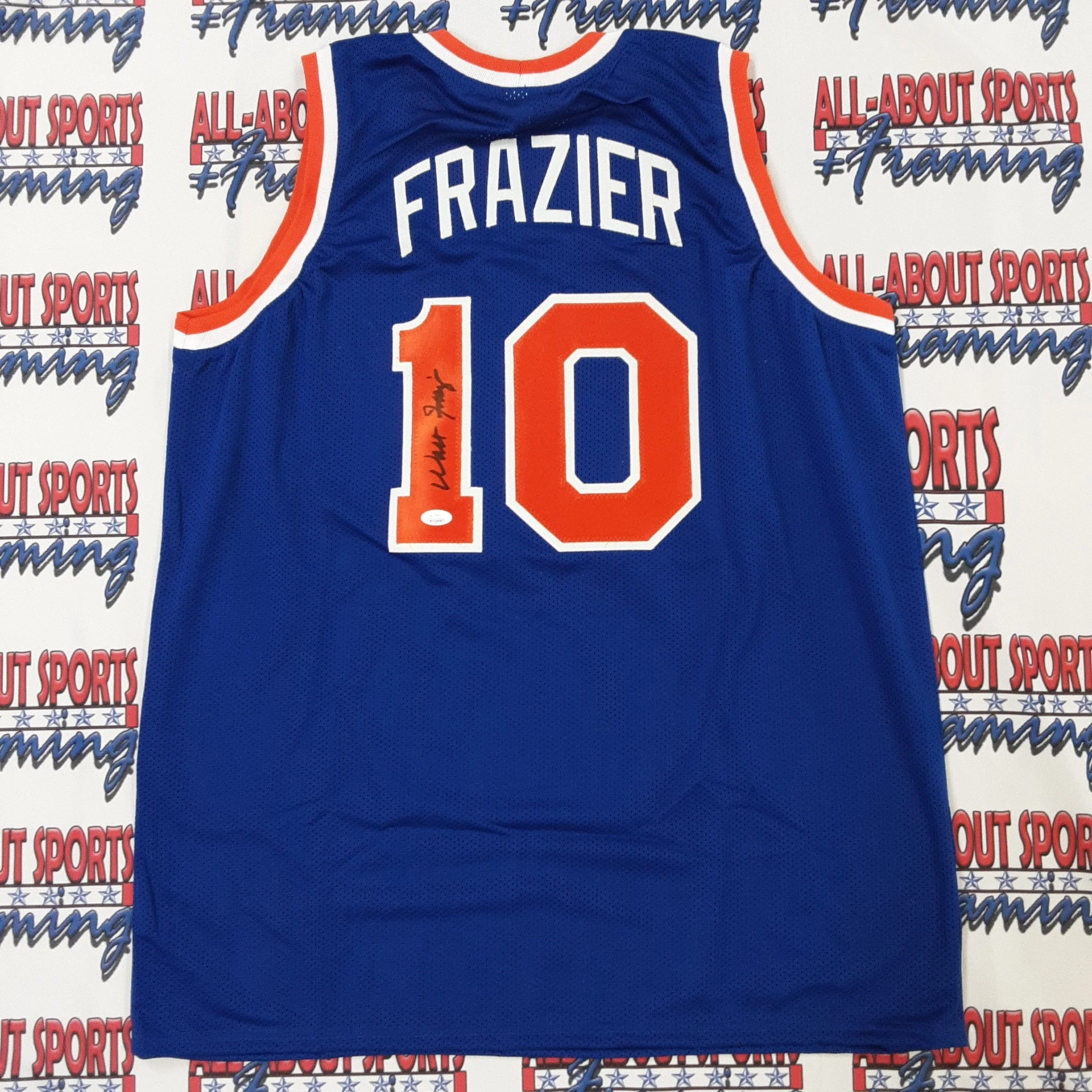Walt Frazier Autographed Signed Authentic Pro Style Jersey JSA