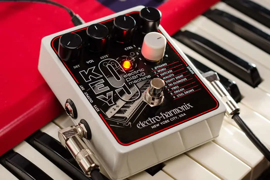 EHX Electro-Harmonix Key 9 Electric Piano Machine Guitar Effects