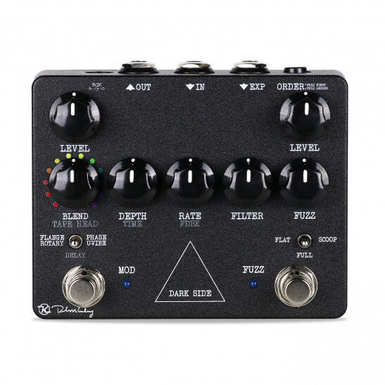 Keeley ( キーリー ) Dark Side Keeley Dark Side Modern Fuzz w/ Rotary, Vibrato and Delay Guitar