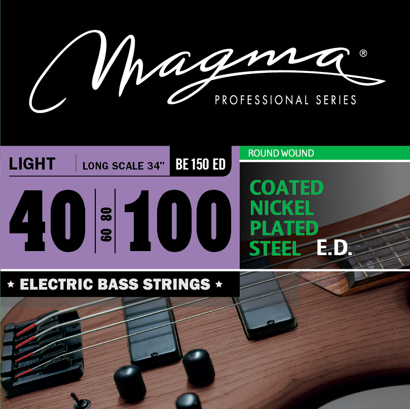 Magma Electric Bass Strings Light - COATED NPS RW LS 34" Set .040 - .100
