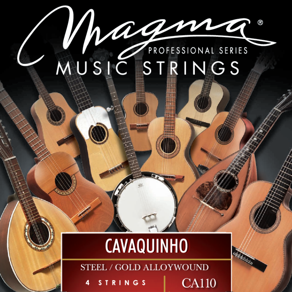 Magma CAVAQUINHO Strings Steel - Gold Alloy Wound Set (CA110) - Picture 2 of 2