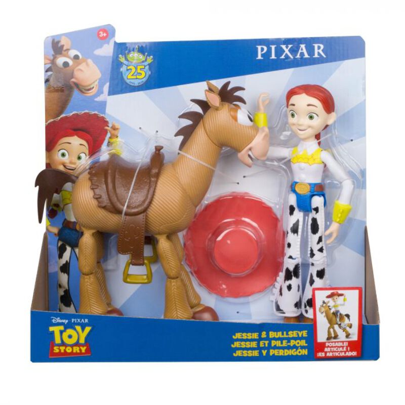 Disney Pixar Toy Story Jessie & Bullseye 2 Pack Action Figures eBay