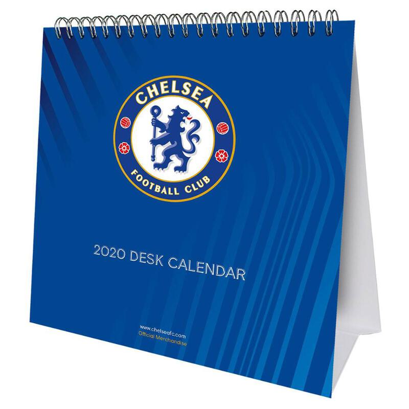 Chelsea Fc Desktop Calendar 2020 Official 9781838542498 Ebay