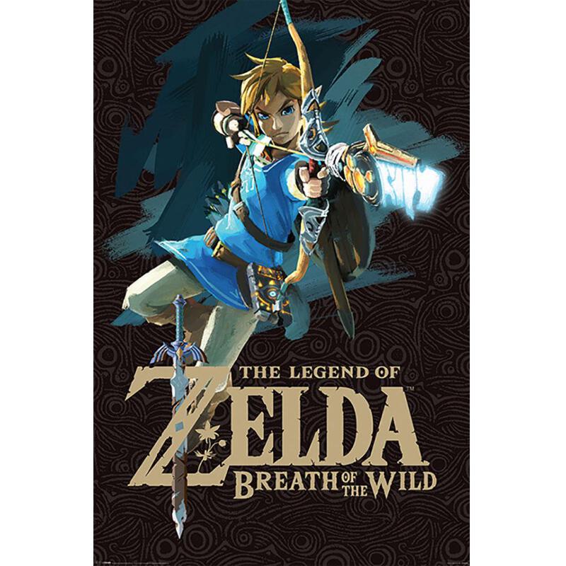 The Legend Of Zelda Poster OFFICIAL eBay