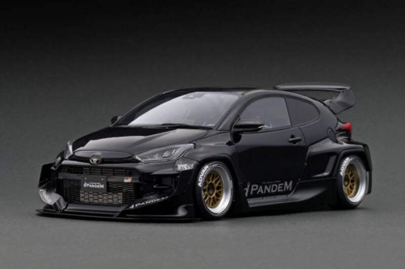 ignition model 1/18 PANDEM GR YARIS (4BA) Black IG2901