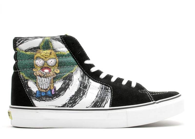 Tony Munoz x The Simpsons x Sk8-Hi Lx 'Krusty the Clown' | eBay