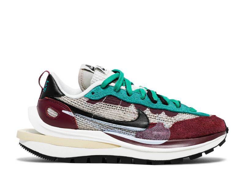 Nike Vaporwaffle sacai Villain Red Neptune Green | eBay