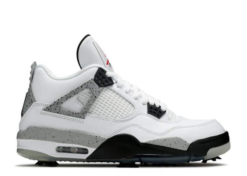 Jordan 4 Retro Golf White Cement | eBay
