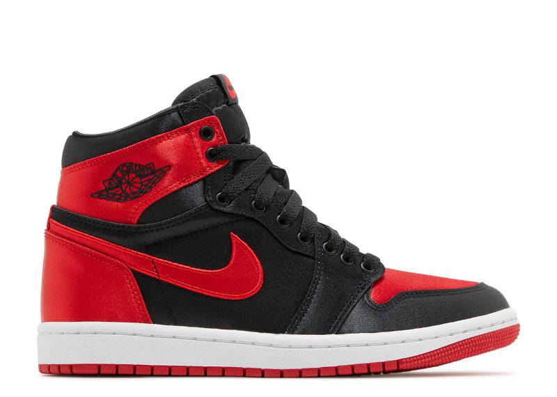 靴 WMNS AIR JORDAN1 RETRO HI OG Satin Bred Jordan 1 Retro High OG Satin Bred (WMNS) | eBay