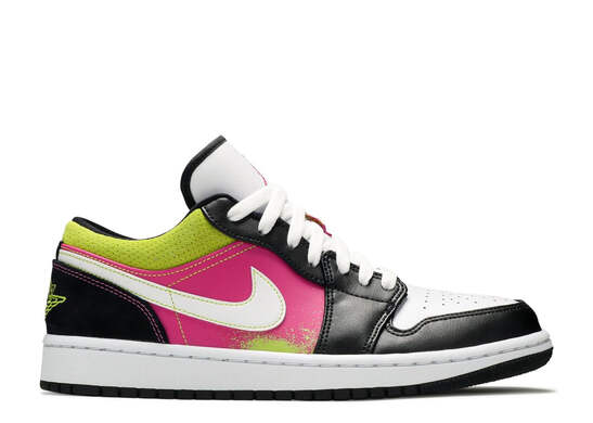 ▶️ Air jordan ◀️ 1 low black active
fuchsia spray paint. Size 11 s-l1200.jpg main image 3