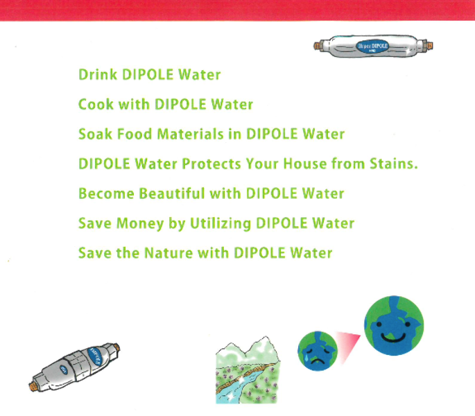 DIPOLE Mini Water High-Density Flux-Activated Water System