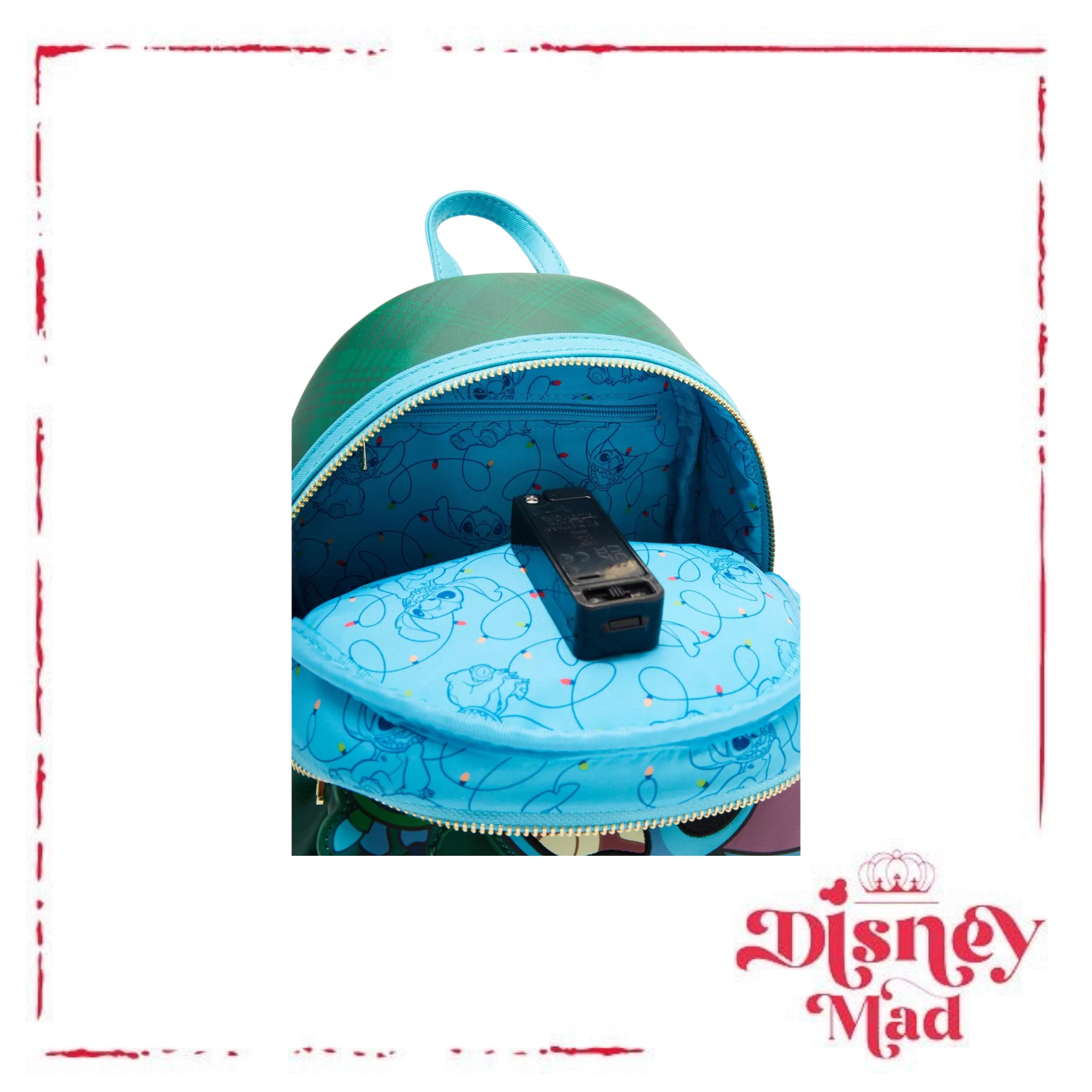 Loungefly Disney Lilo & Stitch Christmas Lights Stitch Light
