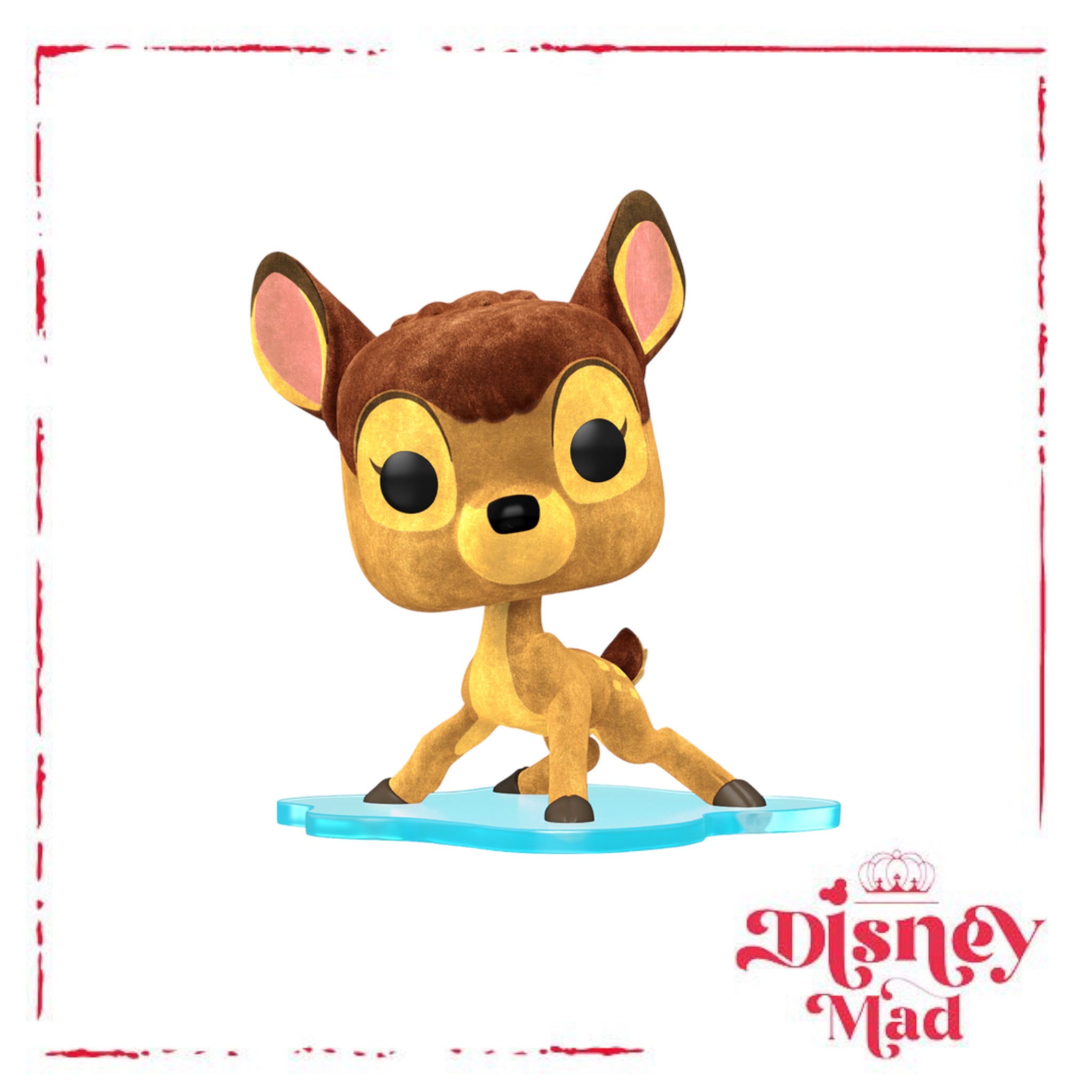 【Lounge Fly】Bambi on Ice Lenticular Mini Backpack BAMBI ON ICE LENTICULAR #351 (FLOCKED) (LE 3,000) (LOUNGEFLY