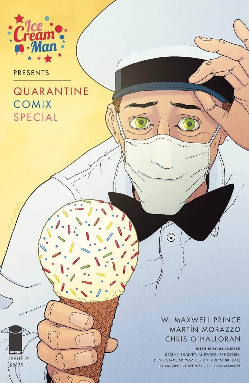 Ice Cream Man Presents Quarantine Comix Spec 1 Mr 09 09 Ebay