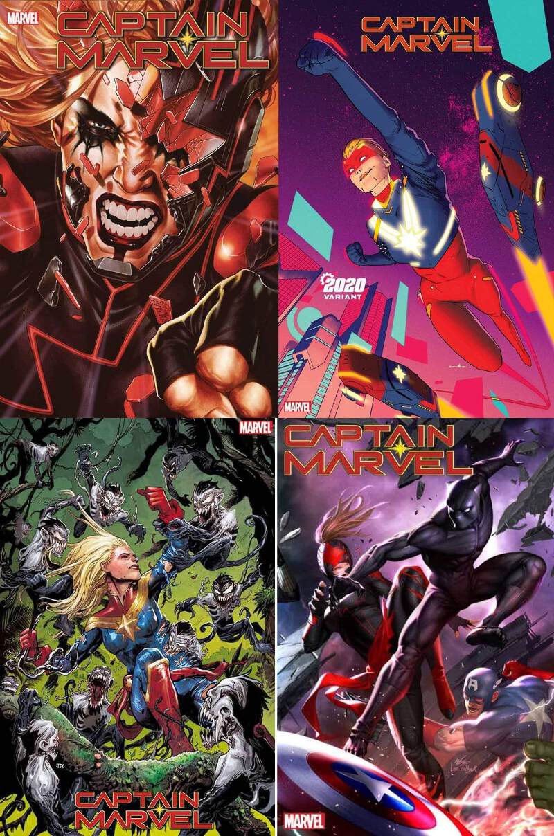 CAPTAIN MARVEL #13 CASSARA VENOM ISLAND VARIANT