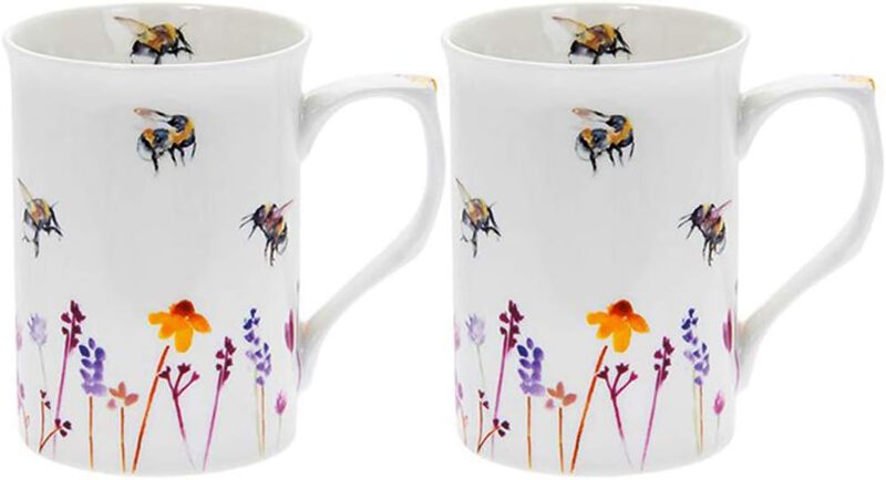 Busy Bees Lesser & Pavey Breakfast Fine China Mug Single