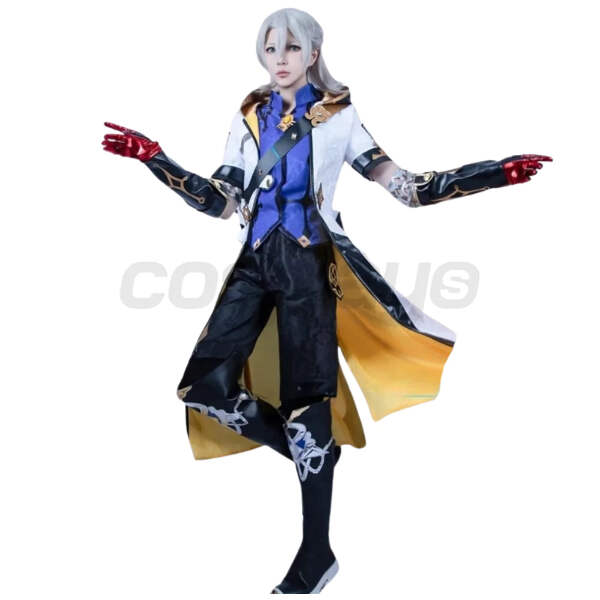 Genshin Impact Albedo Cosplay Costume | Gaming Outfit | eBay