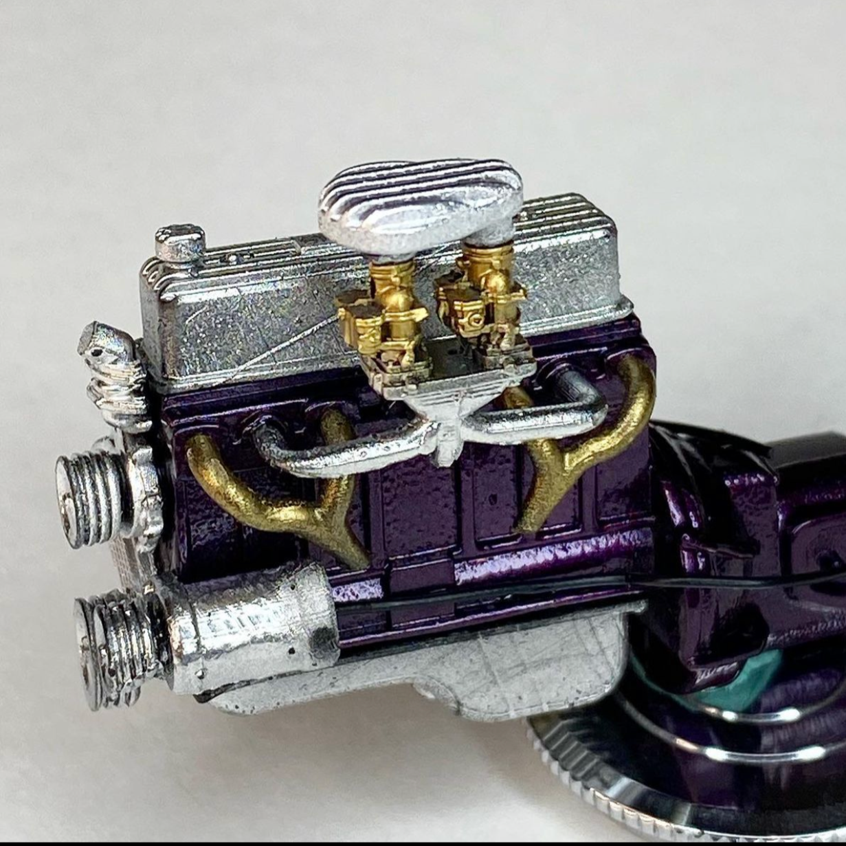 Custom Chevy 235 Engine w/ Finned parts - V6 Straight Six 6