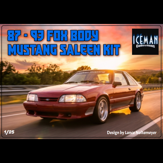 1/25 Saleen Conversion Body Kit for 1987 - 1993 Mustang - 10% OFF