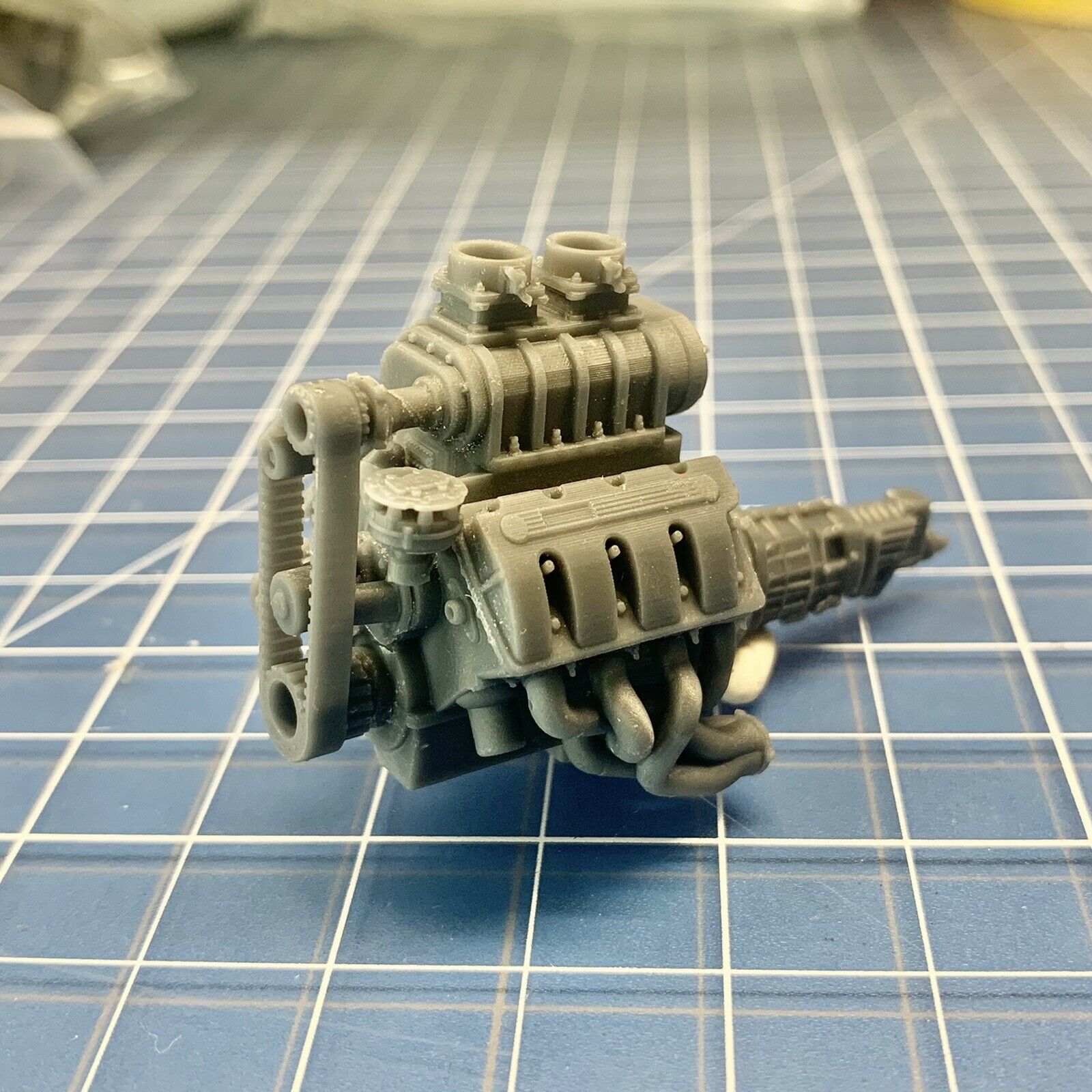 IcemanCollections 1/25 Scale Ford Boss 429 Engine Model With ITB Stacks – Detailed Kit