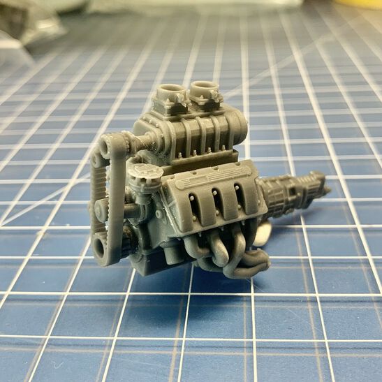 IcemanCollections 1/25 Scale Ford Boss 429 Engine Model With ITB Stacks – Detailed Kit
