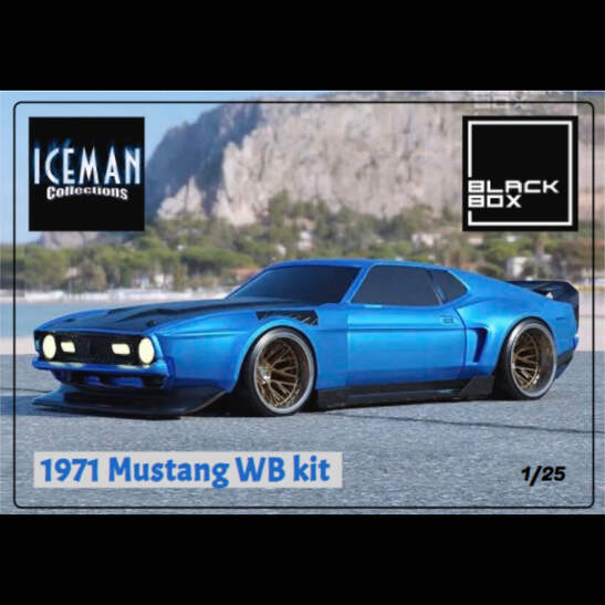 1971 Mustang Boss 351 WB Wide Body Kit 1/25 | eBay