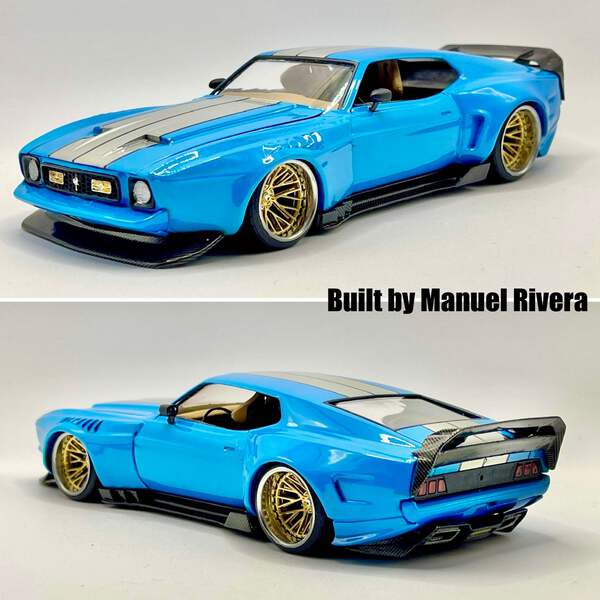 1971 Mustang Boss 351 WB Wide Body Kit 1/25 | eBay