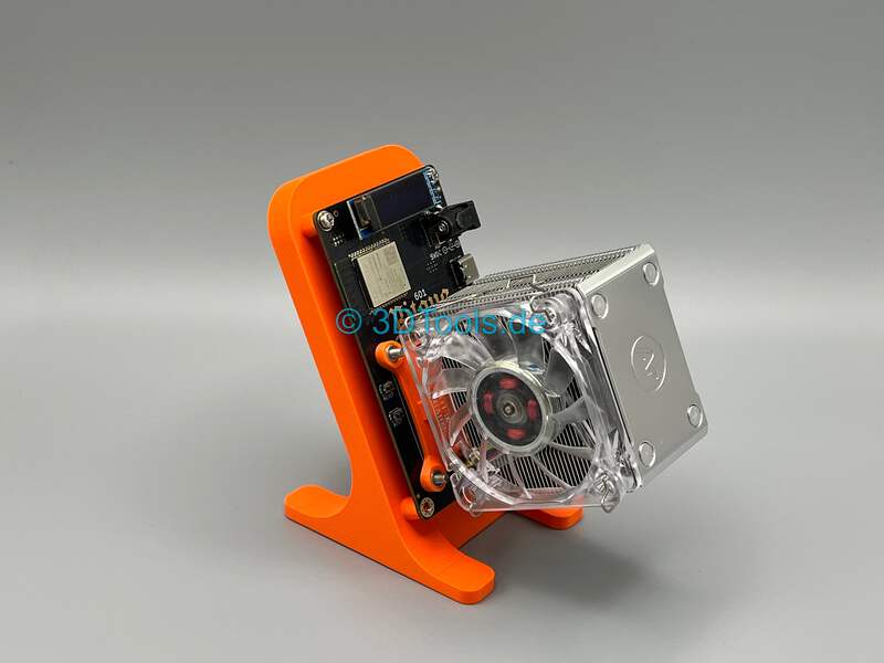 Bitaxe ASIC CPU Sockel Adapter Argon THRML 60mm Radiator Cooler