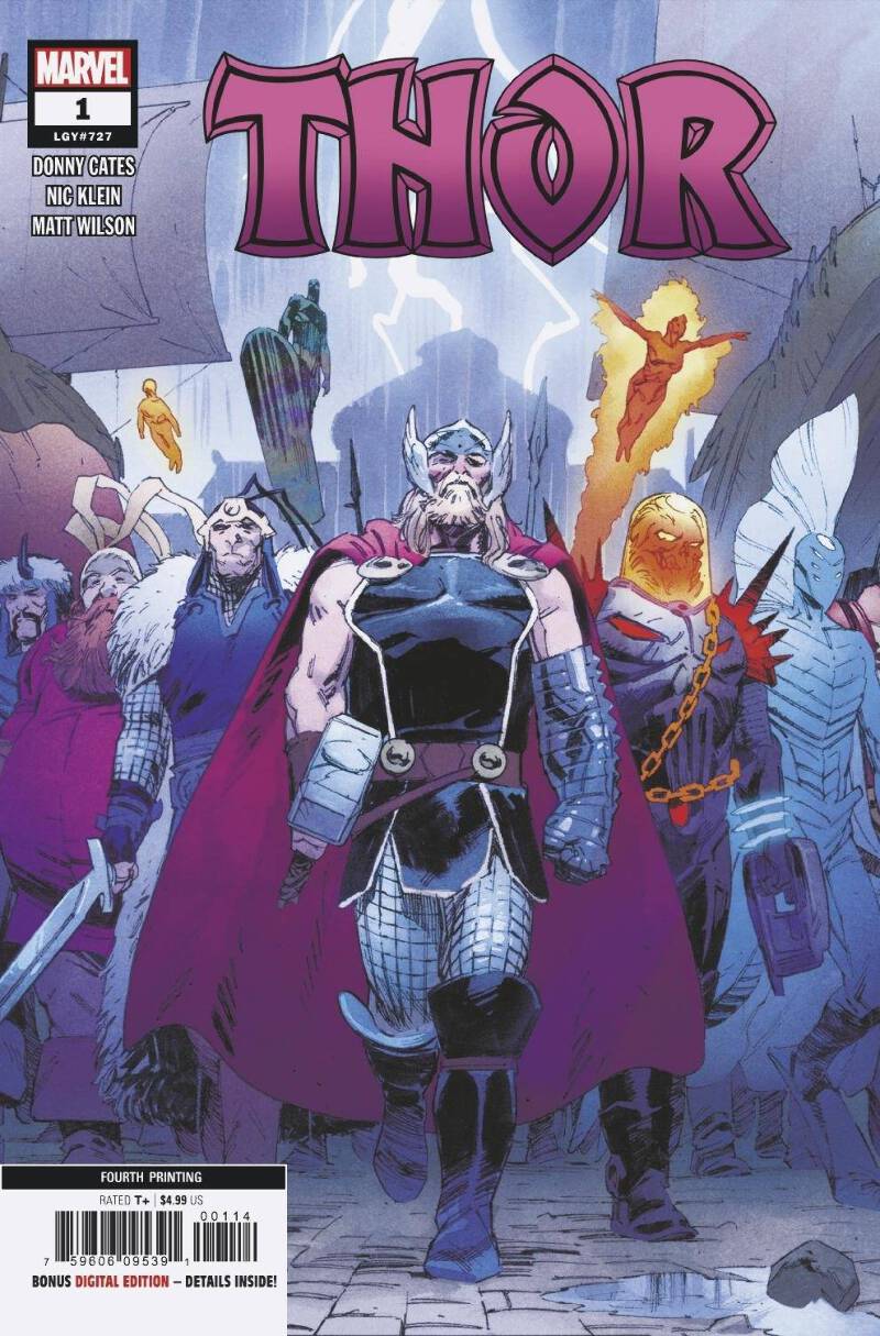 Thor #1 4th Print Variant (10/14/2020) MARVEL | eBay