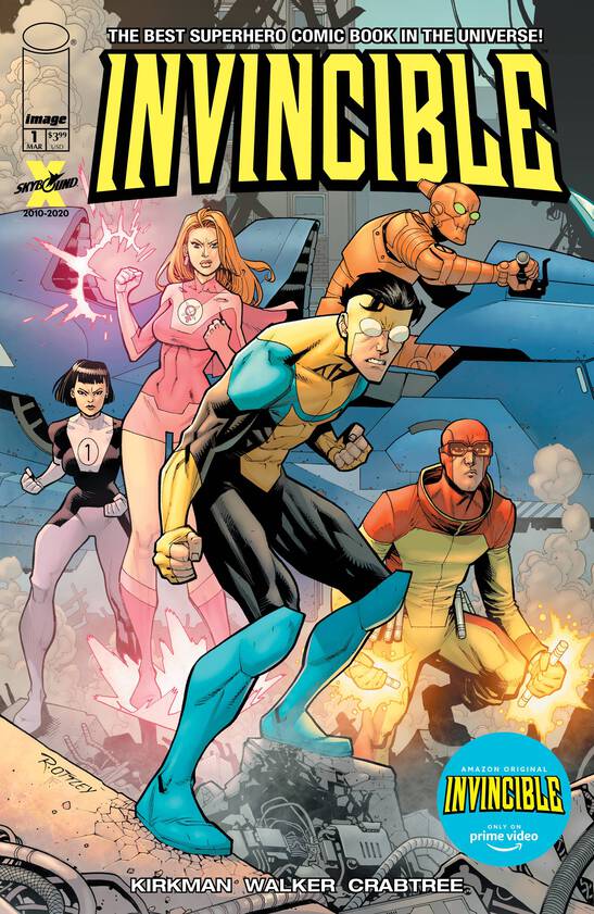 Invincible #1 Ryan Ottley Amazon Animated TV Variant (03/17/2021) Image
