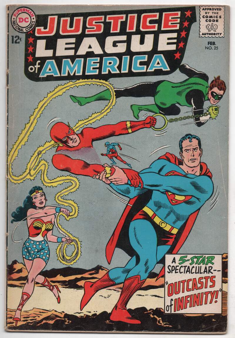 Justice League Of America 25 DC 1964 FN Green Lantern