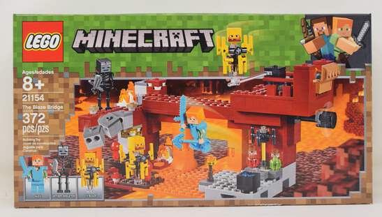Lego Minecraft Blaze Bridge Set 21154 New UK