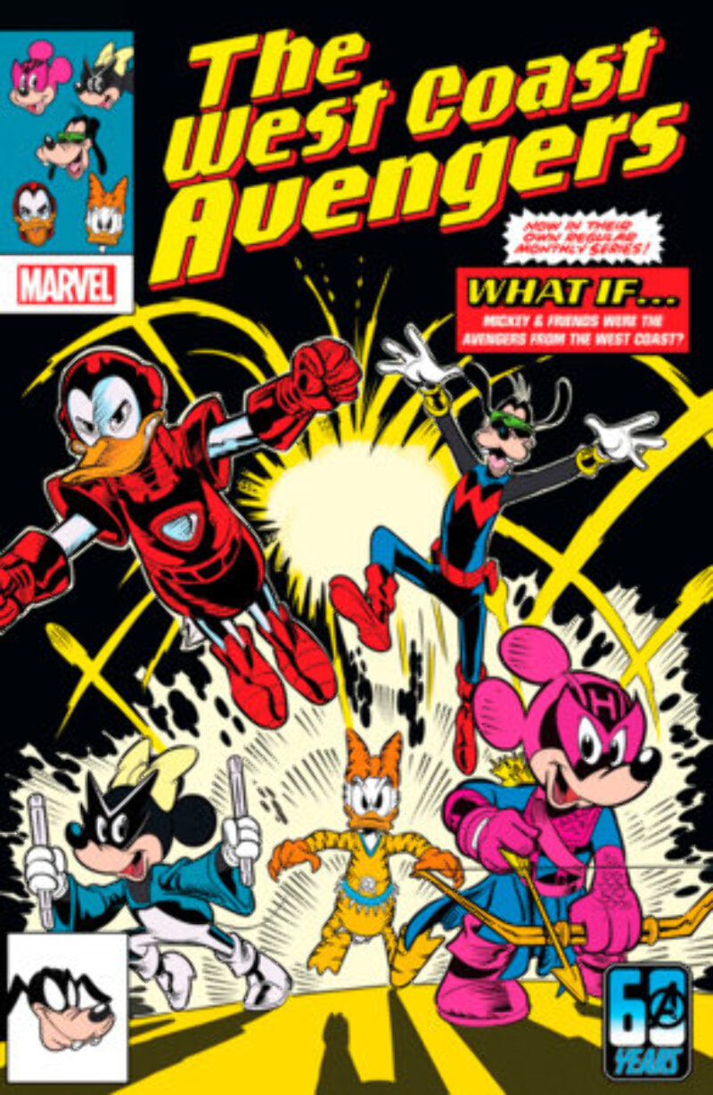 Amazing Spider-Man #47 B Disney 100 West Coast Avengers 1
