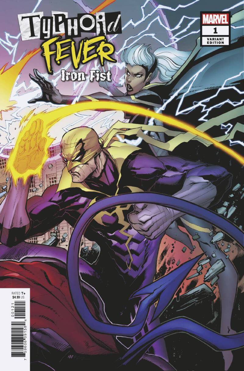 その他 Invoke Tmeltai Marvel Fresh and blood IRON FIST 1 VOL 5 J SCOTT CAMPBELL VENOMIZED AANTI VENOM