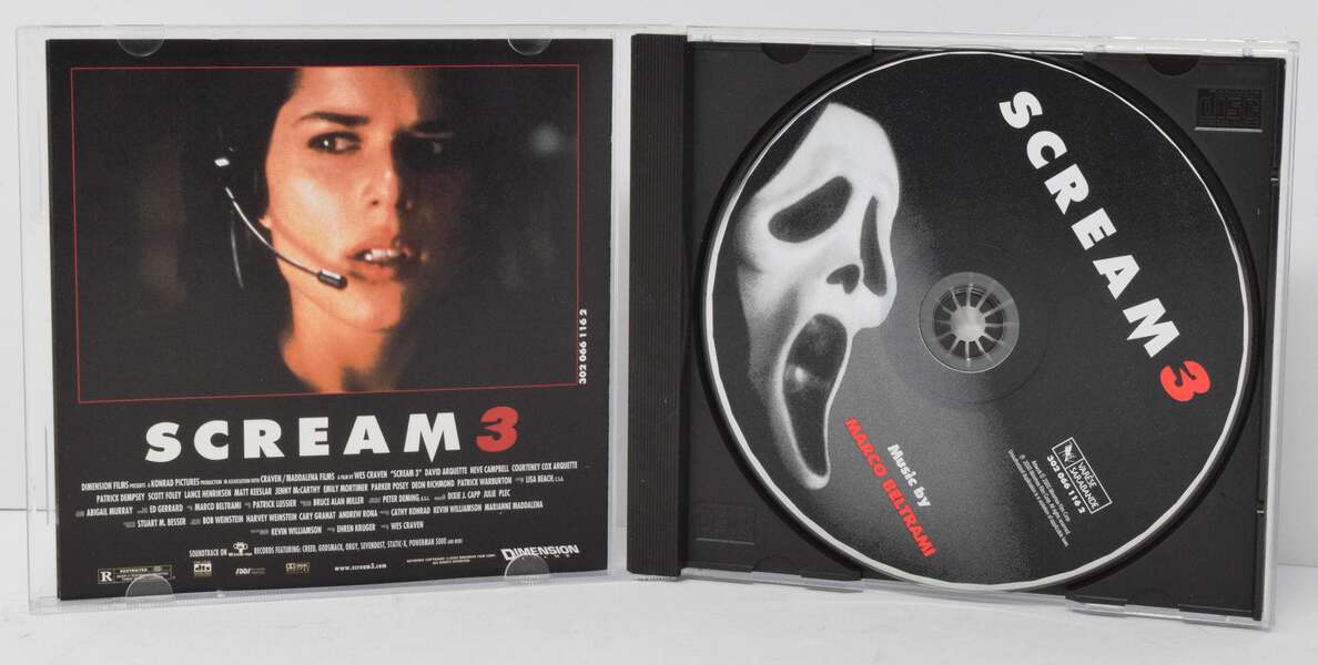 新品 「スクリーム3」オリジナル・サウンドトラック・スコア/マルコ・ベルトラミ Scream 3 Soundtrack CD Marco Beltrami Varese | eBay
